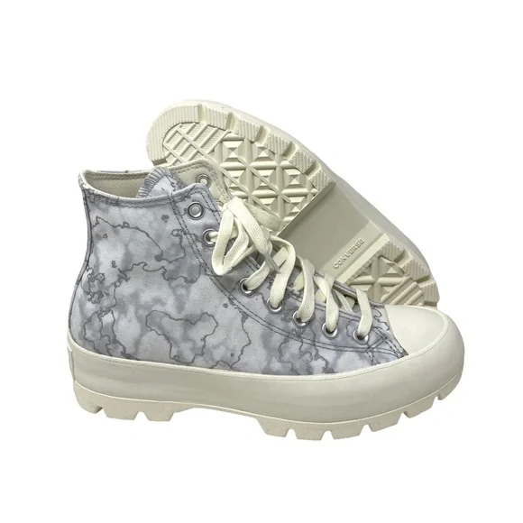 Converse Chuck Taylor All Star Lugged High Top Platform Gray Women  Size A02032C - Picture 6 of 9